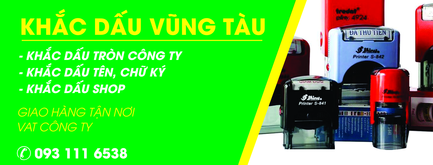 Làm con dấu ở Vũng Tàu