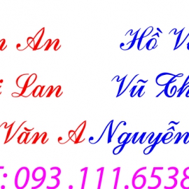 Khắc con dấu tên giá rẻ - Dấu chức danh