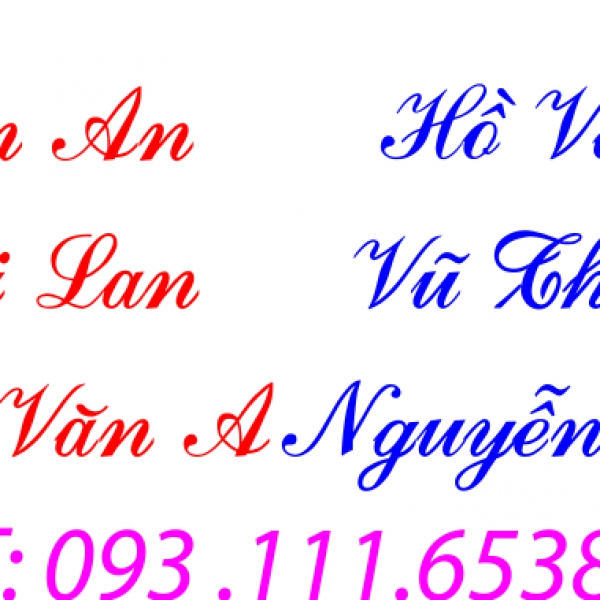 Khắc con dấu tên giá rẻ - Dấu chức danh